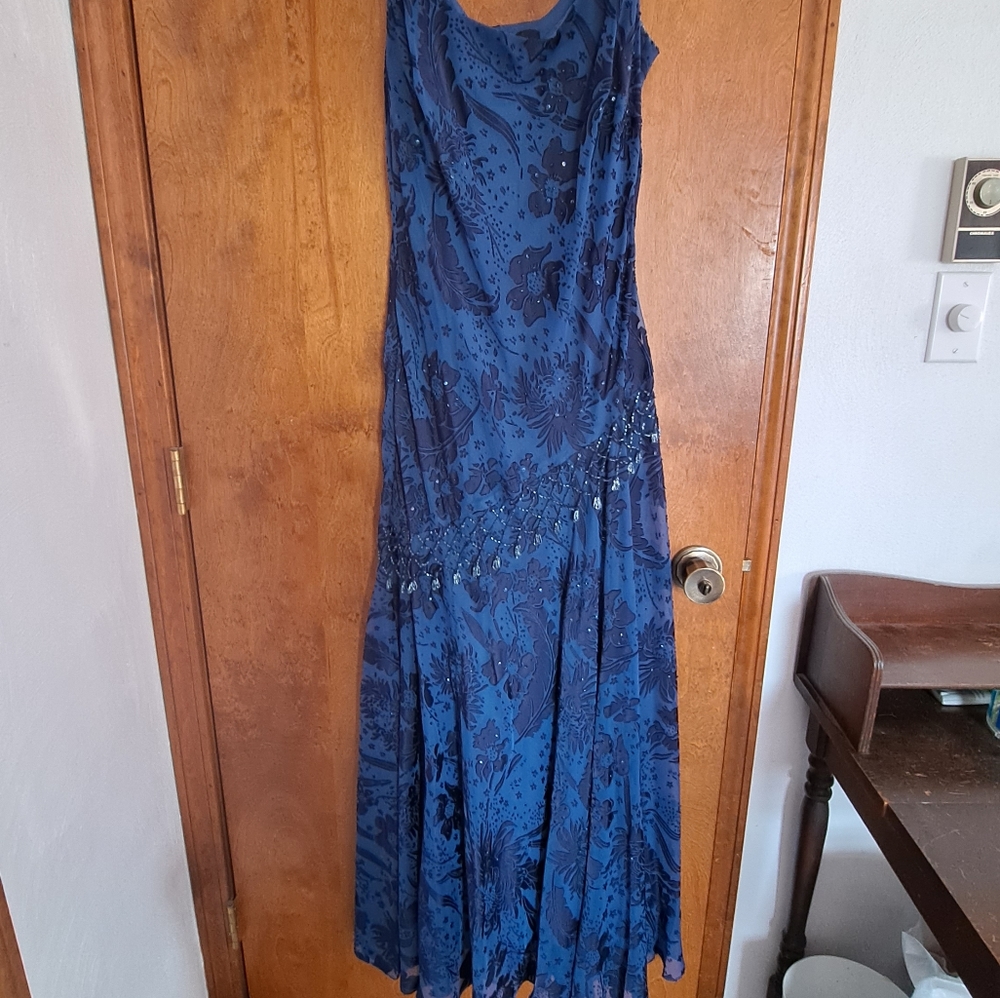 Royal Blue Evening Gown